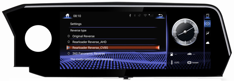 Ouchuangbo car radio gps wifi bluetooth for Lexus ES ES200 ES300h ES260 XV70 2018 support android 9.0 OS 8 Core CPU
