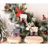 Buy cheap Wooden Christmas Gift Christmas Deer Hanging Decoration from wholesalers