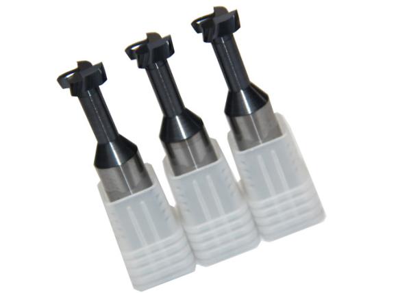 Buy cheap 1 Inch T Slot End Mill / Solid Carbide End Mill Cutter High Hardness from wholesalers
