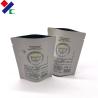 Buy cheap Custom Small Stand Up Zipper Pouch Airtight Aluminum Foil Laminated Resealable Smell Proof Zipper Tea Bag from wholesalers