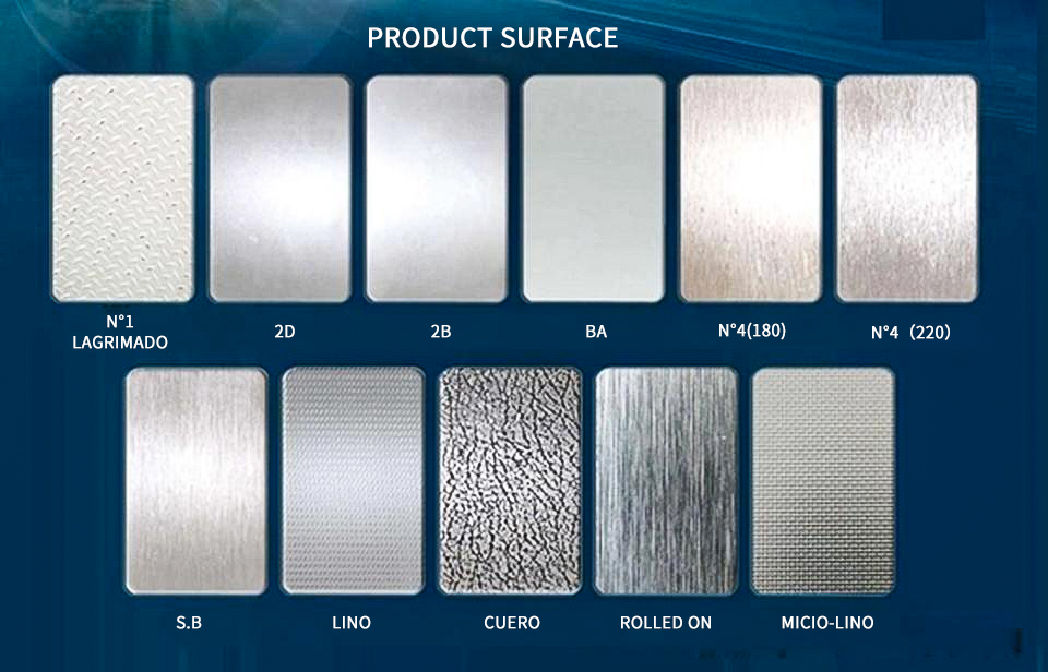 Inox 8K 302 304 1.6mm 2205 Duplex Mirror Stamping Brushed Plate SUS410 2507 Stainless Steel Sheets