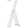 Buy cheap 3 Floor Aluminium Ladder Telescopic 8 Step 1.4mm 150KG from wholesalers
