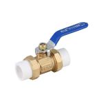Fixed Brass Lockable Ball Valve 1.0-1.6Mpa Pressure