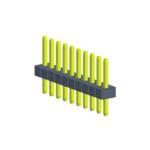 Brass Pin PCB Header Connector One Row Straight Right Angle Wear Resistant