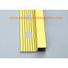 Buy cheap High Gloss Polished Gold Aluminium Square Edge Ceramic Tile Trim 10mm x 2m Length from wholesalers