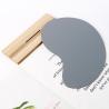 Buy cheap Curvy Portable Lighted Makeup Mirror Wood Stand For Vanity from wholesalers