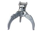 Customized Excavator Rotating Bucket , Backhoe Grapple Bucket Anti Wave Block