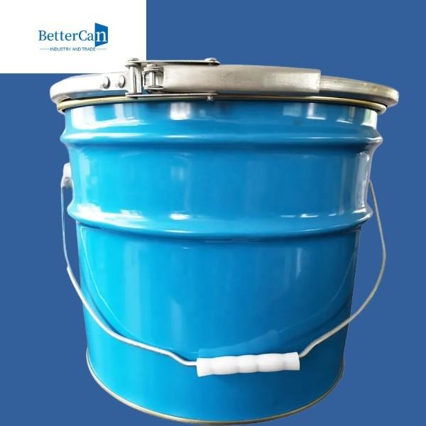Buy cheap Lightweight Metal Paint Pail 5 Gallon Stainless Steel Bucket With Lid from wholesalers