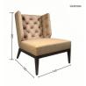 Buy cheap Luxury Durable Leisure Leather Living Room Bedroom Lobby Home Hotel Furniture Chair from wholesalers