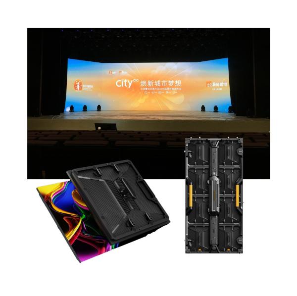 Buy cheap Led Rental Screen Outdoor P2.9 500x500mm Giant Stage Background LED Video Wall Seamless Splicing Rental Led Screen from wholesalers