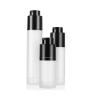 Buy cheap Matte Round Skincare Airless Cosmetic Bottles Eco Friendly from wholesalers