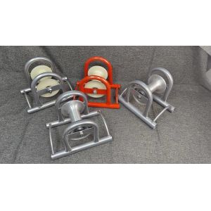 Buy cheap Straight Line Electric Overhead Bridge Cable Pulling Laying Rollers from wholesalers