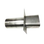 180MM SS304 Chimney Flue Rain Caps Cover Spiral Duct Cowl