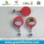 Fashionable Factory Supply Key Chain Reel Company Advertismental Office Gift