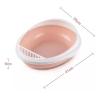 Buy cheap Amazon Hot Sale High Quality Semi-Enclosed Anti-hourglass Splash Proof Cat Toilet Cage With Litter Box For Pet from wholesalers