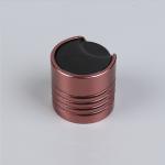 20-410 24-410 Disc Top Caps 20mm Shiny Brown Screw Aluminium