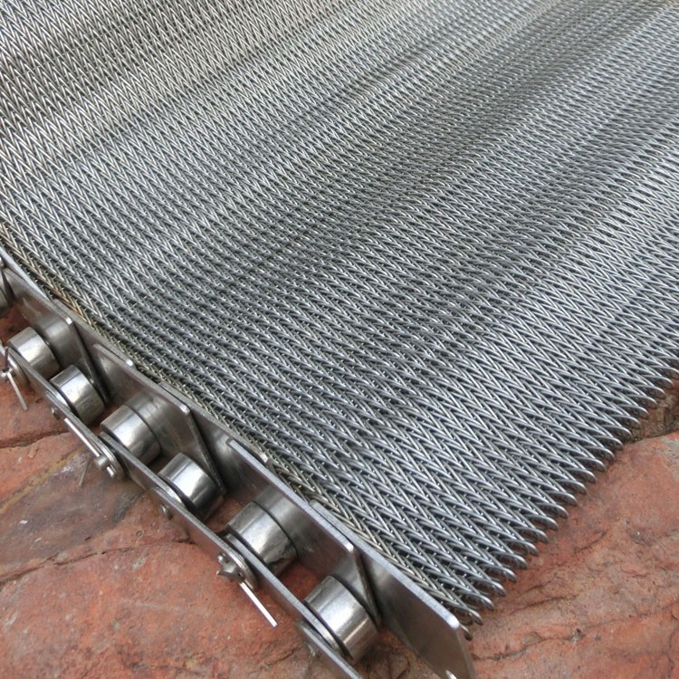 Herringbone Conveyor Wire Belt SS316 1.00mm Thickness anti oxidation