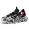 Buy cheap Graffiti Patterns TPR Bottom Kids Sports Shoes Light Knitted Fabrics from wholesalers