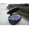 Buy cheap Garden Shell Shaped Wicker Rattan Storage Box With UV Resistant from wholesalers