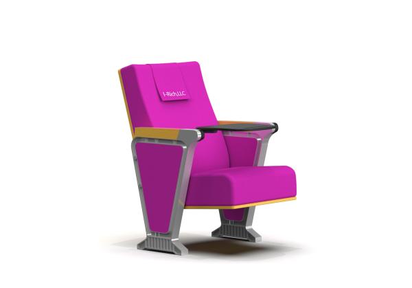 Buy cheap TUV Commercial Theater Seating Wooden Folding Auditorium Chair With Writing Pad from wholesalers