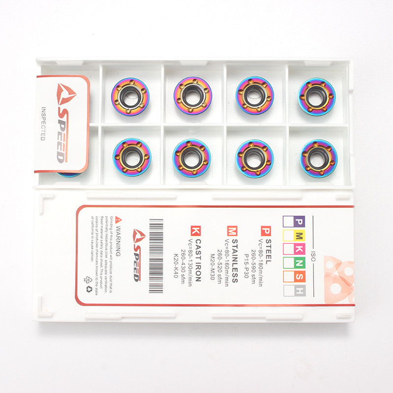 RPMT RPMT1003 RPMT1003MO RPMT10T3MOE-JS R5 R6 Round Insert RDMT1204/10T3/1604 RPMT1204/10T3 Inserto Carbide Cnc Insert