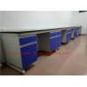 Buy cheap Resistance TO Acid / Alkali Chemistry Lab Cabinets and Countertops Furniture for inspection / publi bureau laboratory from wholesalers