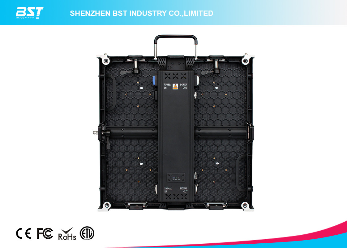 P3.91 Ultra Slim Mobile Media Rental Led Display Screen With Die Casting Aluminum