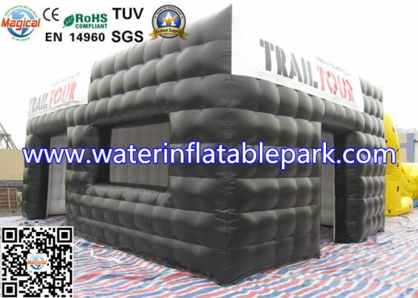 Buy cheap 0.45mm PVC Tarpaulin Inflatable Marquee Tent Quadruple Needle Safe Stitching from wholesalers