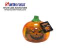 Seasonal Halloween Pumpkin bottle with Fruity Flavor compress candy