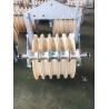 Buy cheap Construction Works Large Diameter Conveyer Equipment Power Cable Pulley Block from wholesalers