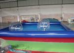 Buy cheap Inflatable Family Swimming Pool With Water Zorb Ball / Inflatable Water Pool from wholesalers