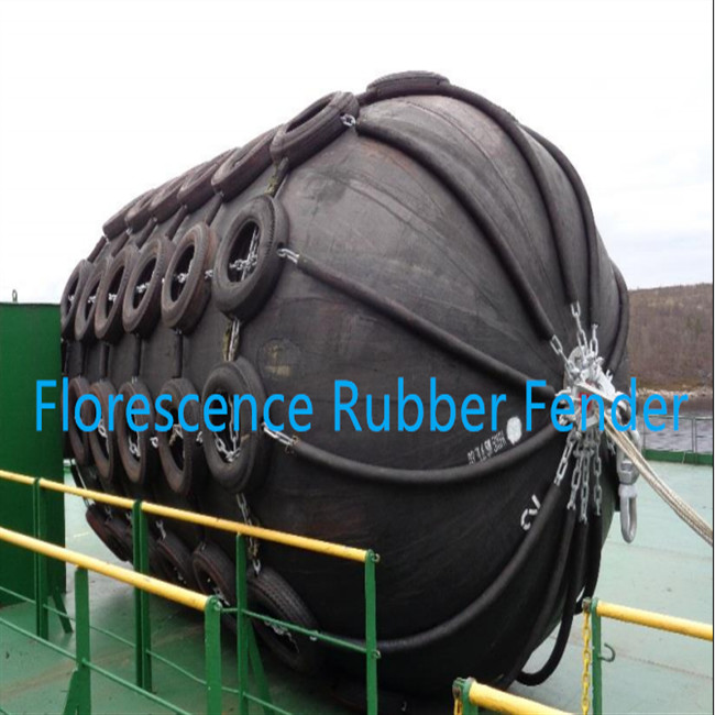 Yokohama Pneumatic Rubber Fender Inflatable With Used Aircraft Tires