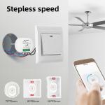 SMATRUL Tuya WiFi Smart Fan Speed Regulation DIY Mini Switch Module Remote