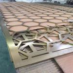 hotel interior wall paneling decoration stainless steel screen