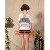 Buy cheap Handmade Crochet Multicolour Three-Dimensional Rose Cutout Knitted Sweater Pull Over Women from wholesalers