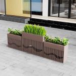 Custom Application Square Round Stainless Steel Flowerpot Home Decoration