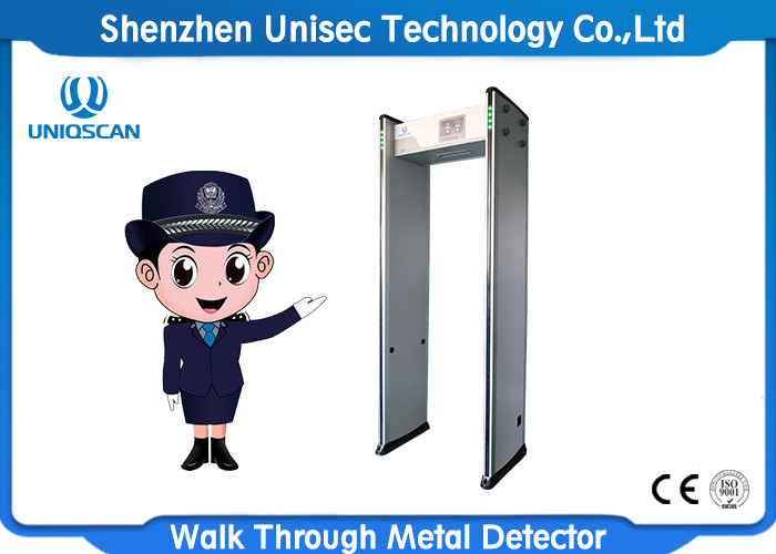 AC 85V-264V 33 Zones Airport Door Frame Metal Detector