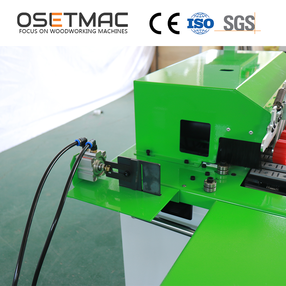 OSETMAC Small PVC MDF Melamine Manual Edge Bander TS-505A Cleaning Function Woodworks