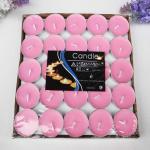 Colorful Tea Light Candle for Home and Wedding Decoration in Single Package Size