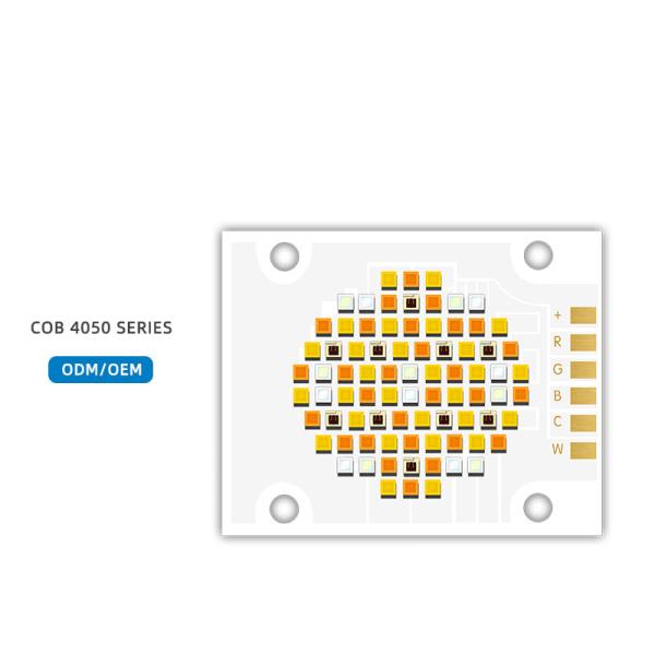 High Power 4050 RGBCW Five Color LED Chip 180W 620nm/460nm/520nm for Photography