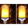 Buy cheap E27 E26 SMD LED Flame Electric Fire Light Bulbs Flickering Emulation Lamp from wholesalers