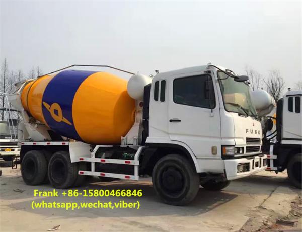 Buy cheap Used Small Load Concrete Trucks , Mitsubishi Mixer Truck Powerful Engine from wholesalers