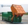 Buy cheap 12m3 Tipping Bucket Mobile Refuse Compactor Station With 6x4 Hook Lift Garbage Truck from wholesalers
