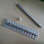 aluminum alloy Lipstick Production Line Diy Lipstick Mold 12 Holes