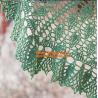 Buy cheap Hand Knitted Poncho, Brown Scarf,Wool Knitted Sweater Green Free Knitting Crochet Woman from wholesalers