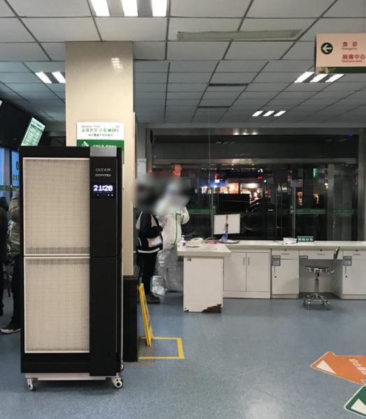 Buy cheap Transplantation Unit 2000 m3/h Small HEPA Air Purifier from wholesalers