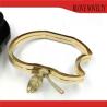 Buy cheap Apple shape gold color iron material evening bag box clutch purse frame from wholesalers