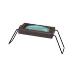 F007 Binocular fold Horseshoe fingerprint magnifier