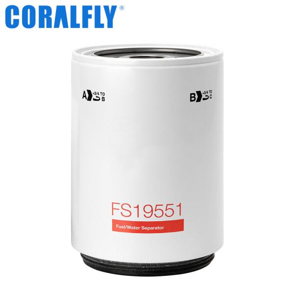 Fuel Water Separator Filter FS19551 P551855 fit for Freightliner Volvo Bluebird