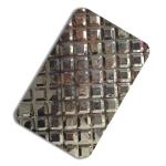 2mm Stamped Stainless Steel Sheet 316 430 201 304 1219mm Custom Patterns For KTV